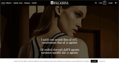 Desktop Screenshot of paladinilingerie.com